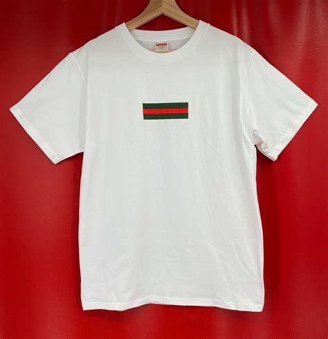 gucci supreme box logo shirt|Supreme Gucci Box Logo T.